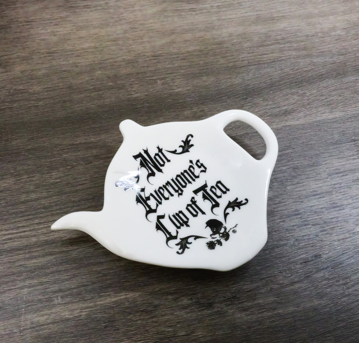 Pack Of 2 Wicca Not Everyone's Cup Of Tea Ceramic Tea Spoon Or Bag Holder Plates