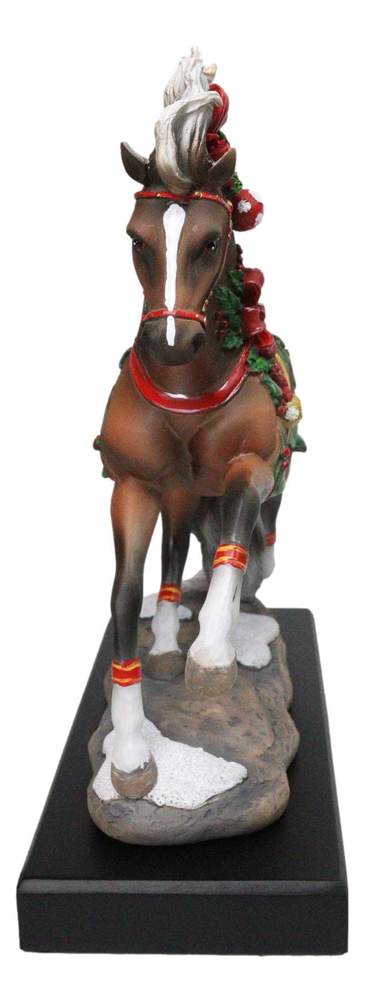 Happy Holly Strolling Steed Horse Western Decor Figurine By Laurie Prindle