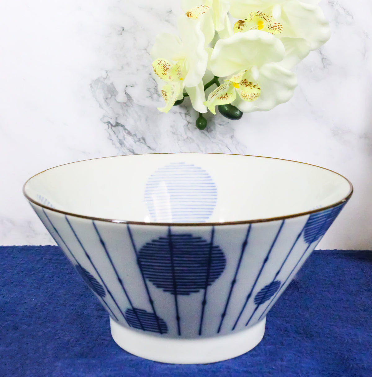 Pack Of 4 Mizutama Tokusa Made In Japan 38oz Ramen Soup Rice Sorigata Bowls