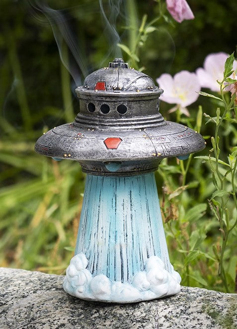moon UFO エンドネシア　チュウリップ　セット Flying Saucer Spaceship UFO Alien Craft Taking Off Backflow