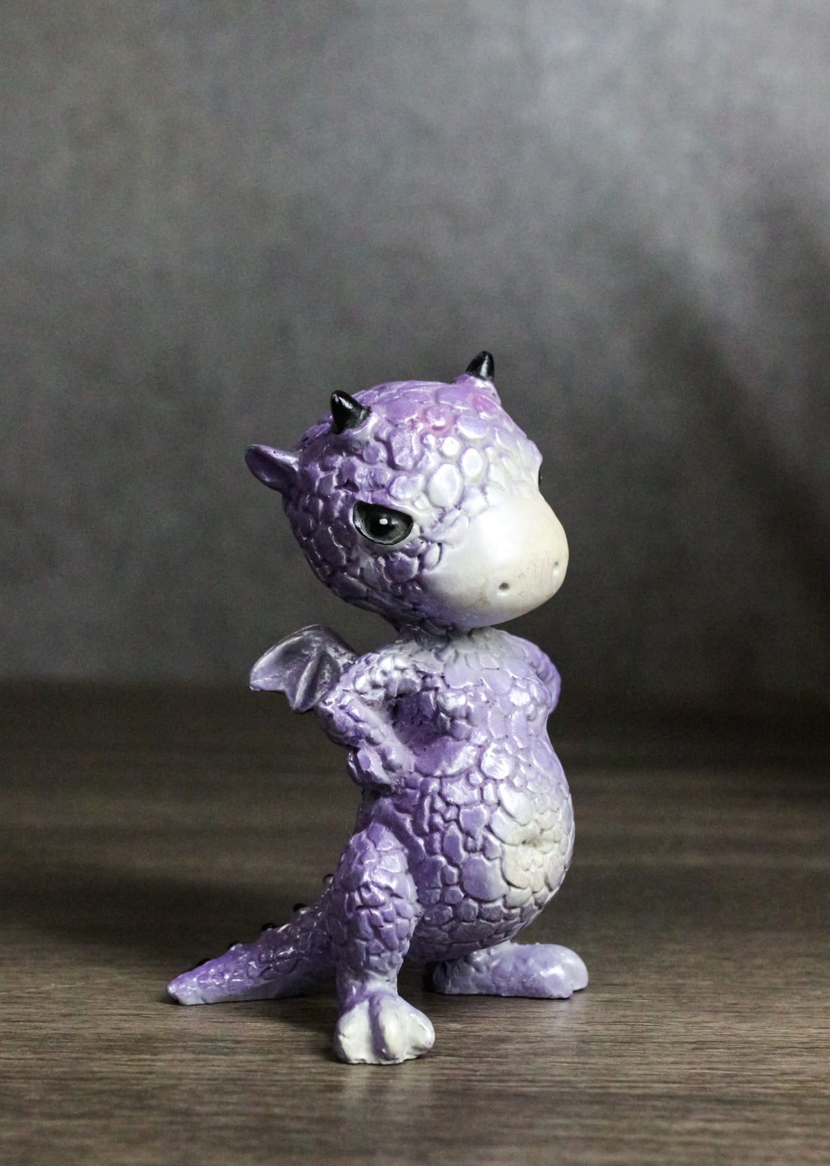 Ebros Gift Purple Surly Dragon with Attitude Fantasy Figurine
