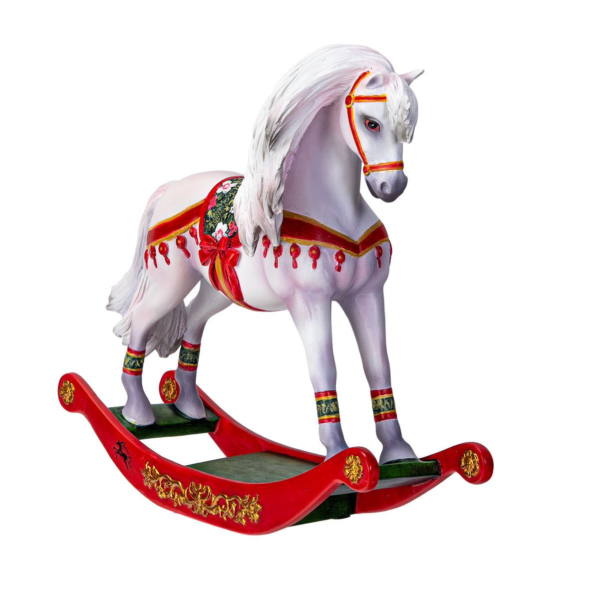 The Magic of Christmas Rocking Horse Western Decor Figurine By Laurie Prindle