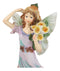 Enchanted Garden Calla Lily Floral Fairy Carrying A Bouquet Of Flowers Figurine