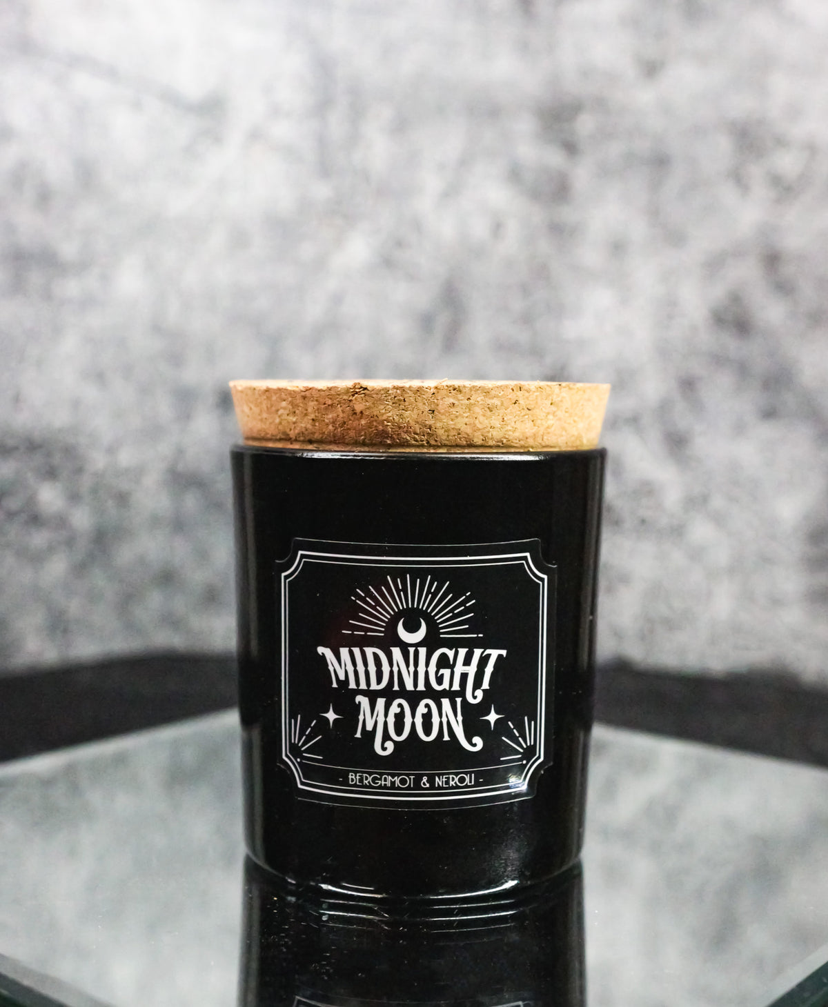 Wicca Midnight Moon Bergamot and Neroli Orange Pillar Candle Home Fragrance