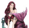Siren Mermaid Sitting By Sunken Ship Anchor Skull Corals Ocean Graveyard Statue
