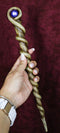 Twisted Branch Willow Scepter Blue Stone Cosplay Wand 13" Accessory Costume Prop