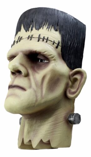 Dr Victor Frankenstein Monster Wall Decor Zombie Sculptural Hanging Plaque 15"H - Ebros Gift