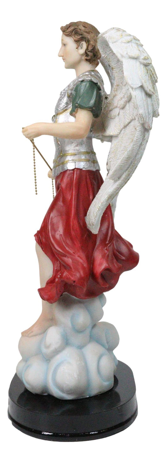 Archangel Saint Jofiel Carrying Censer Figurine With Base 12"H Angel Of Wisdom