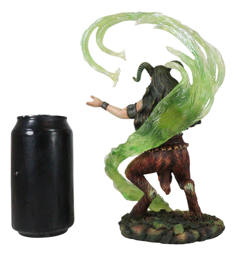 Earth Elemental Bender Wizard Sorcerer Satyr Pan Faunus Summoning Magic Statue