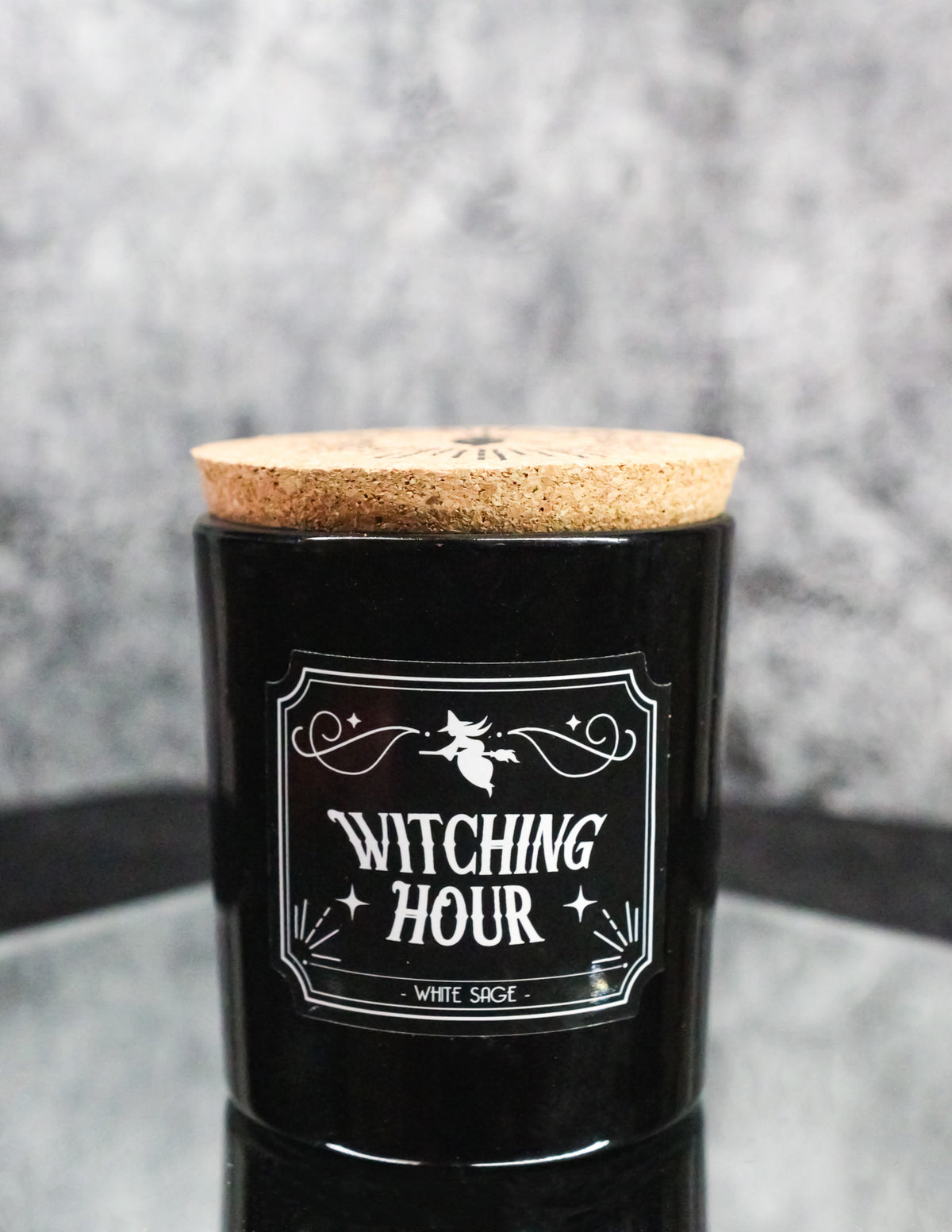 Wicca Midnight Ritual Witching Hour White Sage Pillar Candle Home Fragrance