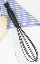 Wicca Gothic Witch Feline Cat Silicone Cooking Baking Chef Kitchen Whisk