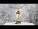 Enchanted Garden Calla Lily Floral Fairy Carrying A Bouquet Of Flowers Figurine