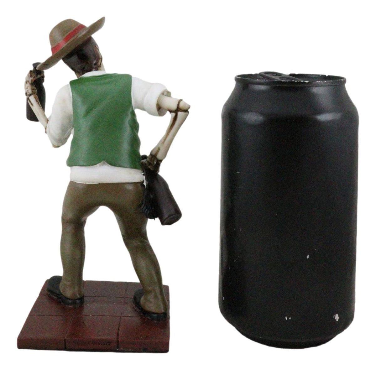 Day Of The Dead Skeleton El Borracho Drunkard Tavern King Figurine Statue