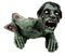 Ebros Zombie Walking Undead Severed Body Peeling Flesh Figurine Door Stopper