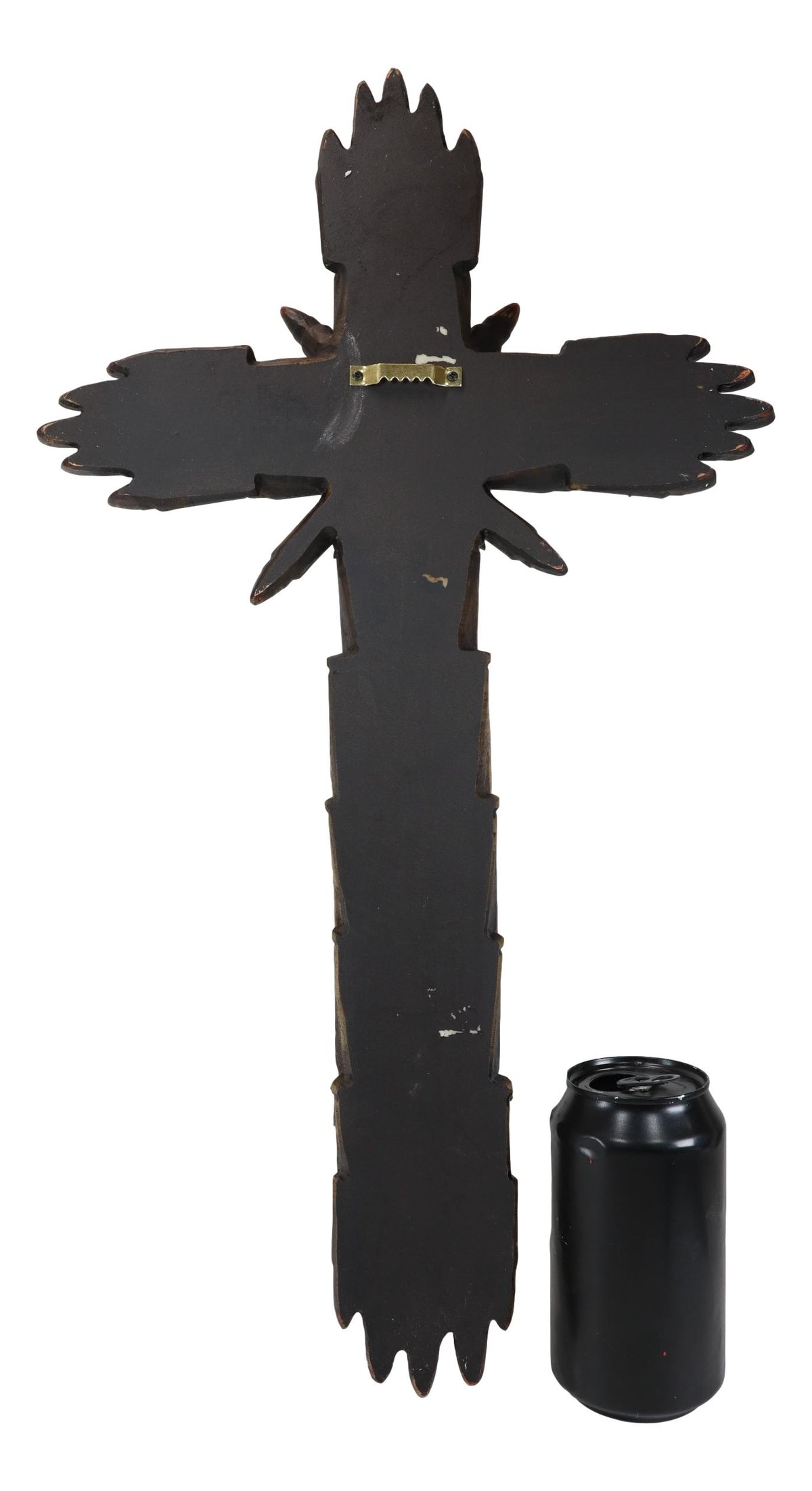Rustic Western Star Military Pistol Bullet Shell Casings Memorial Wall Cross
