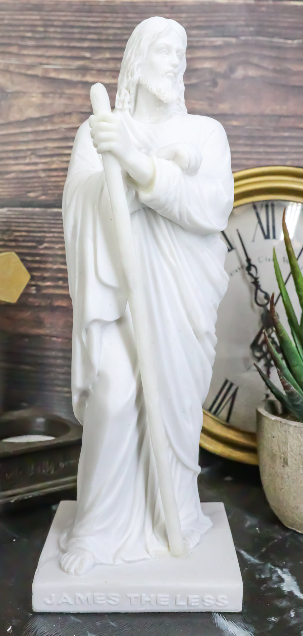 Thorvaldsen Copenhagen Museum Christ Hall Apostle James The Lesser Statue 8"H - Ebros Gift