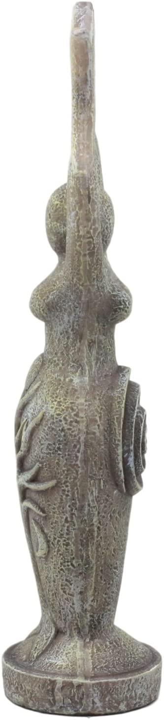 Ebros The Spiral Goddess Feminine Power Spiritual Triple Goddess Figurine 8 inch - Ebros Gift
