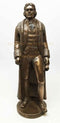 Ebros 9.5 Inch Bronze Colored Standing Thomas Jefferson Statue Figurine