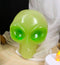Small Photo Luminous Glow In The Dark ET Extraterrestrial Alien Skull Figurine
