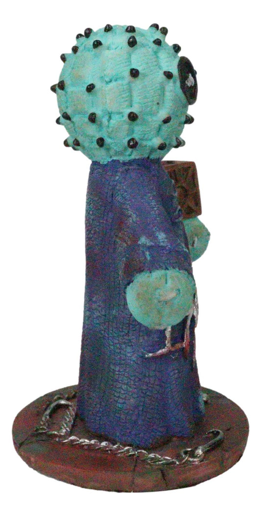 Ebros Pinheadz Monster with Voodoo Stitches Figurine 4.25"H (Pinhead Hellbound)