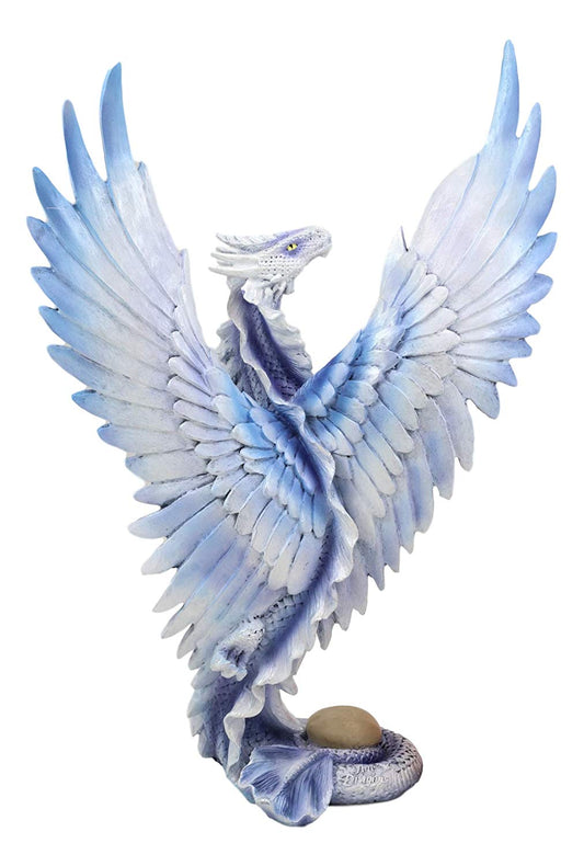 Ebros Sandstorm Cloud Wind Dragon Adult Mother 12"H Figurine Anne Stokes Fantasy