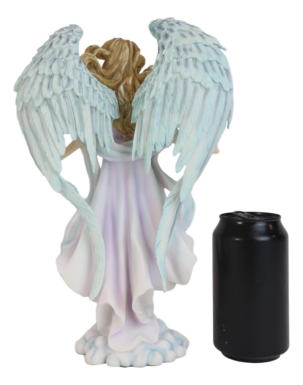 Ebros Seraphim Lavender Cherubim Heaven Glory Angel Decorative Statue 11.75"H