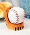 Ceramic Baseball With Glove Mitt Sports Salt And Pepper Shakers Figurine Set
