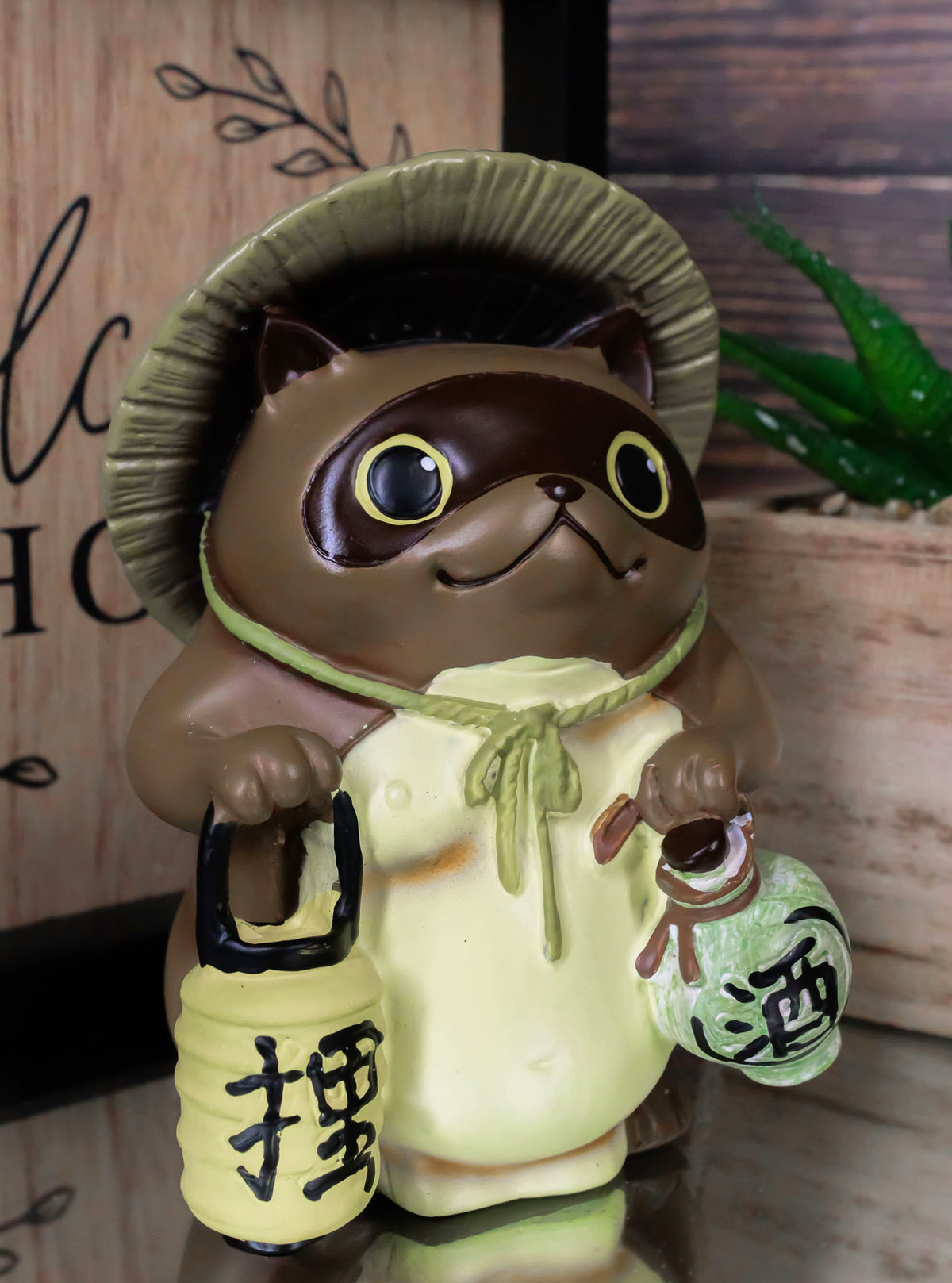 Ebros Japanese Tanuki Raccoon Dog Collectible Figurine Bake Danuki Yokai Ghost - Ebros Gift