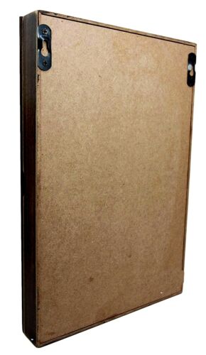 Countryside Hill Farm Rooster Book Shaped Multiple Keys Secret Storage Organizer