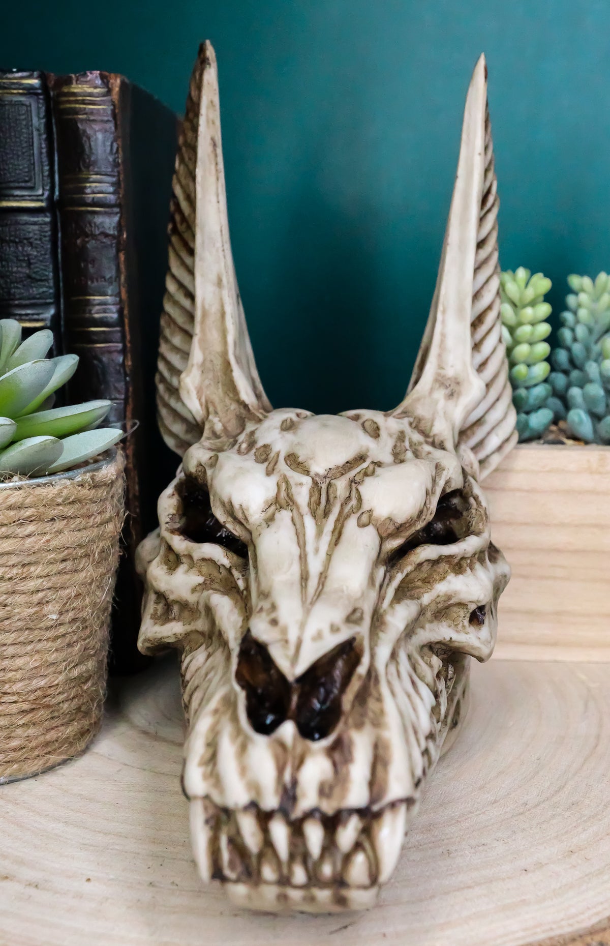Ebros Ancient Egyptian Deity God Anubis Jackal Skull Statue Decor 6.75"H