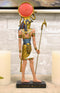 Ebros Classical Egyptian God of The Sky and Sun Horus Ra with Uraeus Statue 12"H