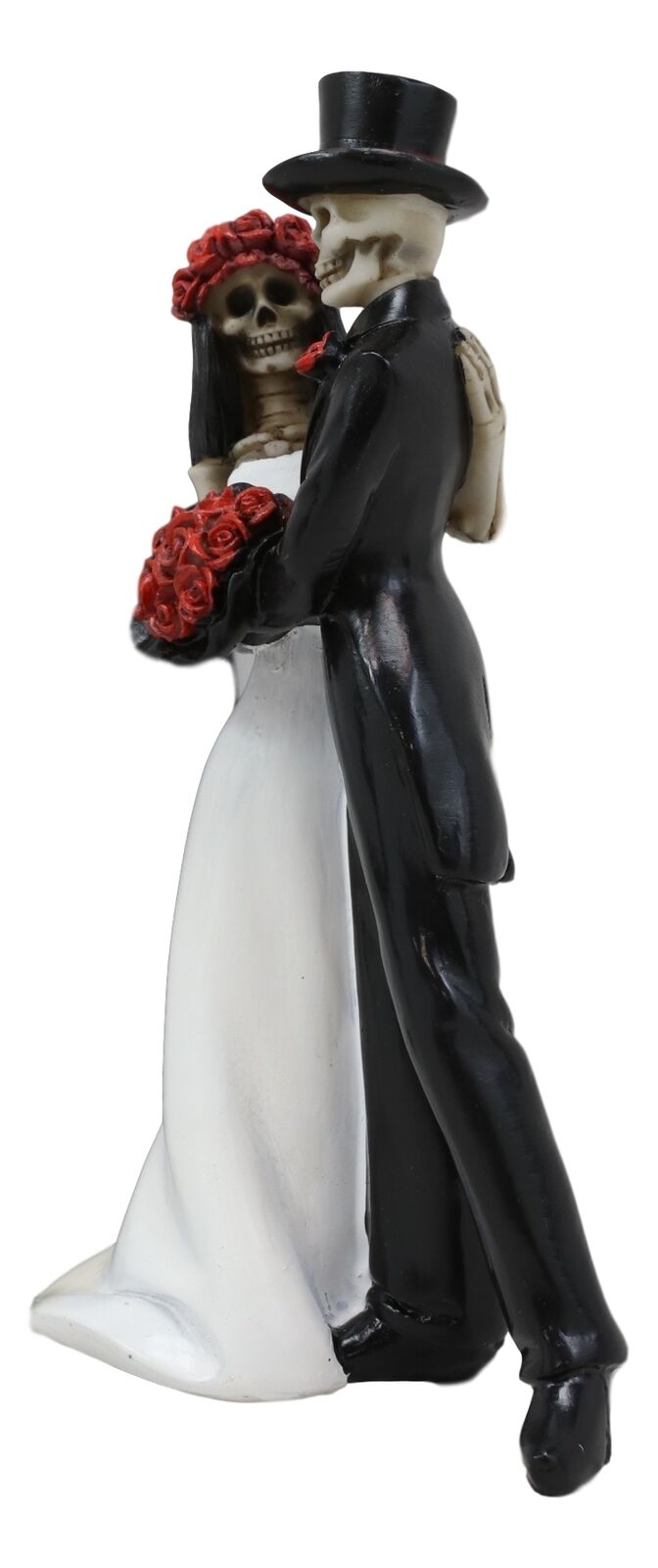 Ebros Day Of The Dead Wedding Dance Skeleton Figurine Cake Topper 6.25"Tall - Ebros Gift