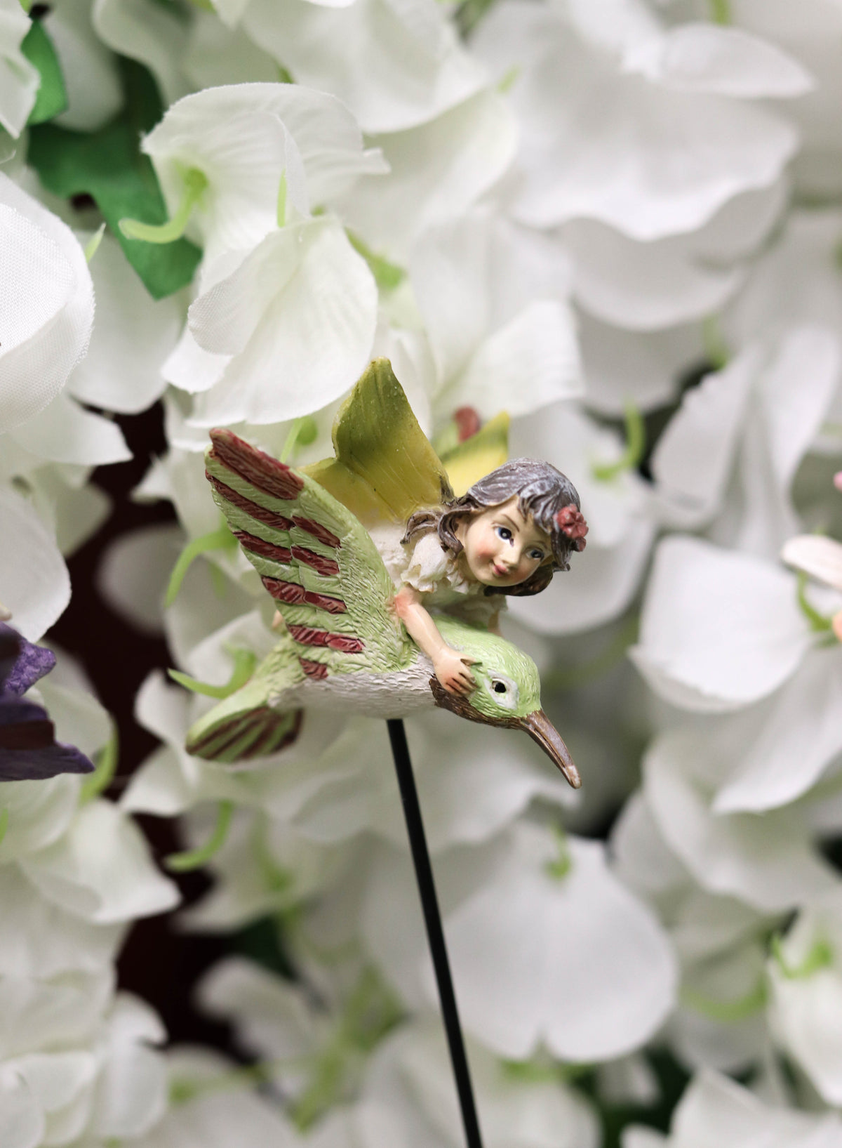 Ebros Mini Fairy Garden Fairies Stakes Set of 3 Mini Garden