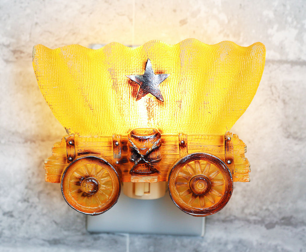 Rustic night store light