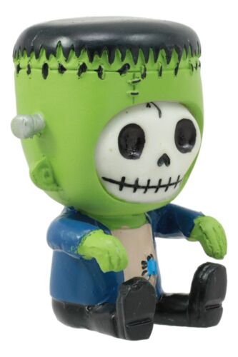 Ebros Frankie The Frankenstein Furrybones Figurine Furry Bones Skeleton Decor - Ebros Gift