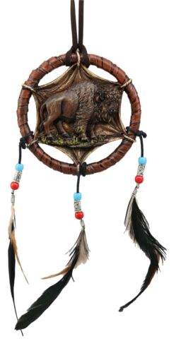 Native Indian Turquoise Raven Ring Dreamcatcher Wall Hanging Decor