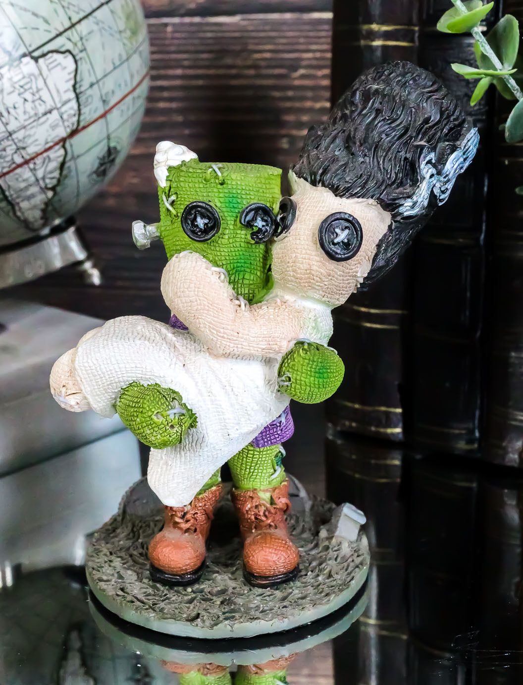 Ebros Pinheadz Monster with Voodoo Stitches Figurine 4.25