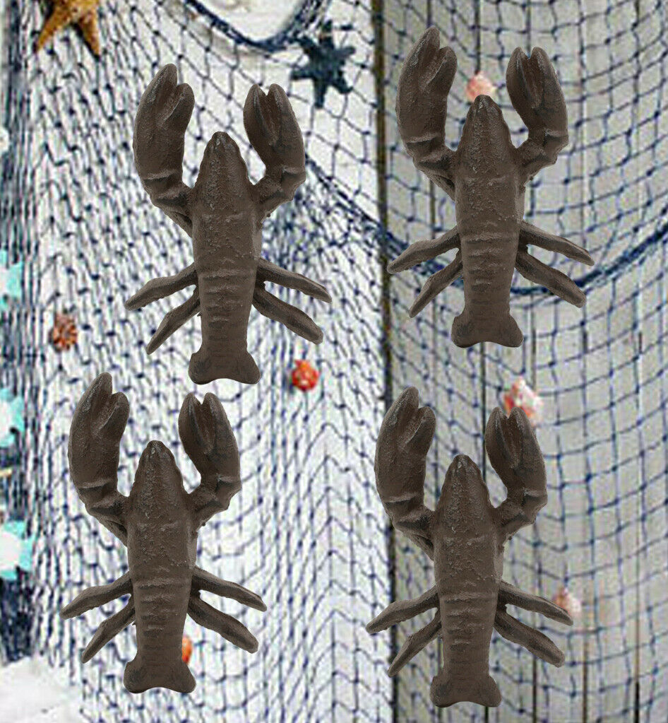 Ebros Cast Iron Nautical Cajun Creole Crawfish Baby Lobster Decorative–  Ebros Gift