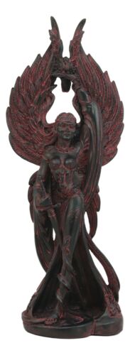 Celtic War Goddess Morrigan Phantom Queen Statue Triple Goddess Valkyrie Decor - Ebros Gift