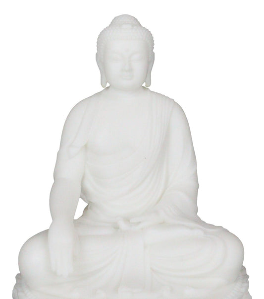 Enlightenment Buddha Shakyamuni Sitting In Royal Meditation Pose Zen Figurine