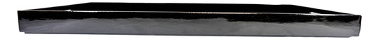Japanese Flying Cranes 19" by 12" Large Black Lacquer Serving Tray With Handles - Ebros Gift