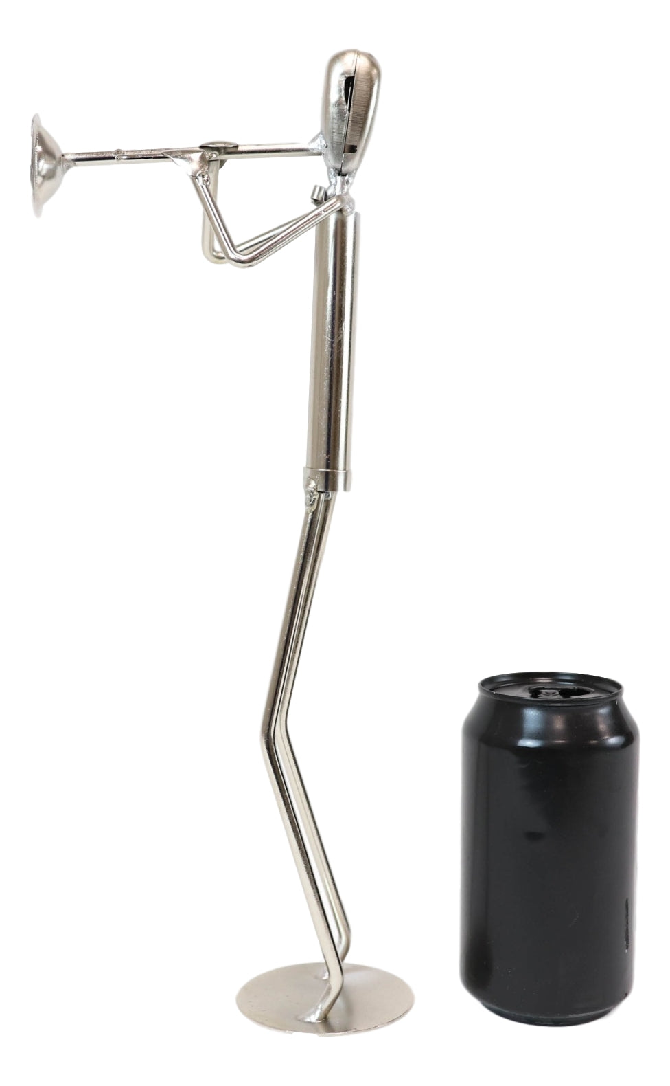Decorative Hand Made Recycled Metal Trumpet Instrument Player Musician Statue