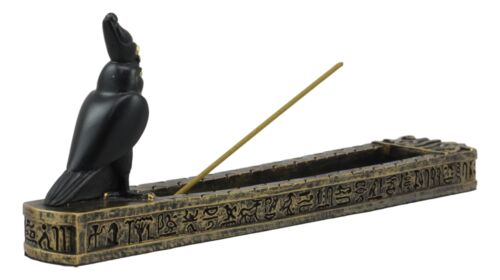 Ebros Egyptian God Of The Sky Horus Falcon Incense Burner Statue Pharaoh Heru - Ebros Gift