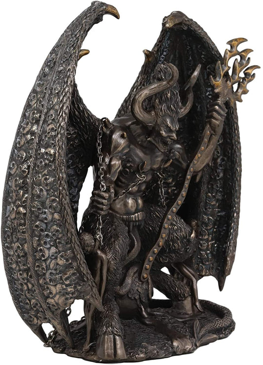 Arch Devil Morning Star Figurine Baphomet Statue Fallen Angel