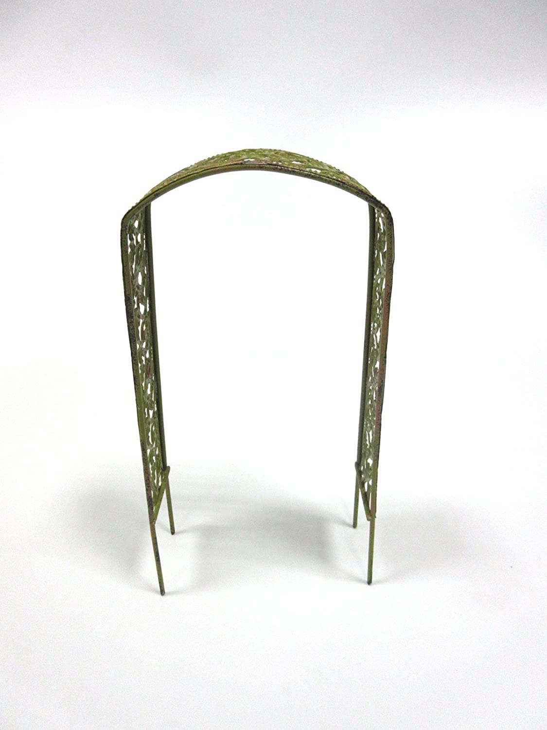 Enchanted Garden Decorative Metal Arbor Mini Fairy Garden Accessory 8" Height