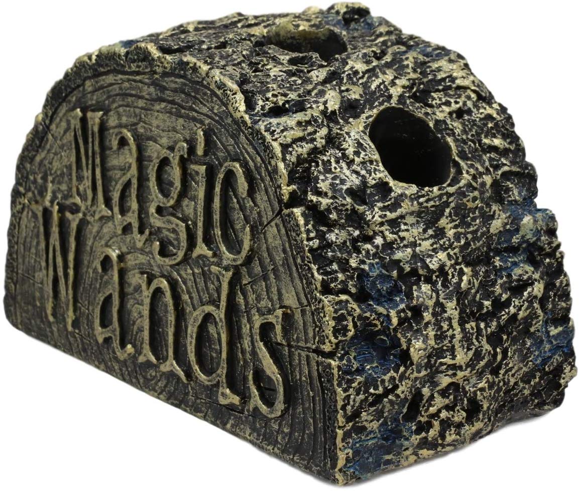 Ebros Dryad Stump of Magic Wand Holder Stand Prop Accessory Decor Collectible