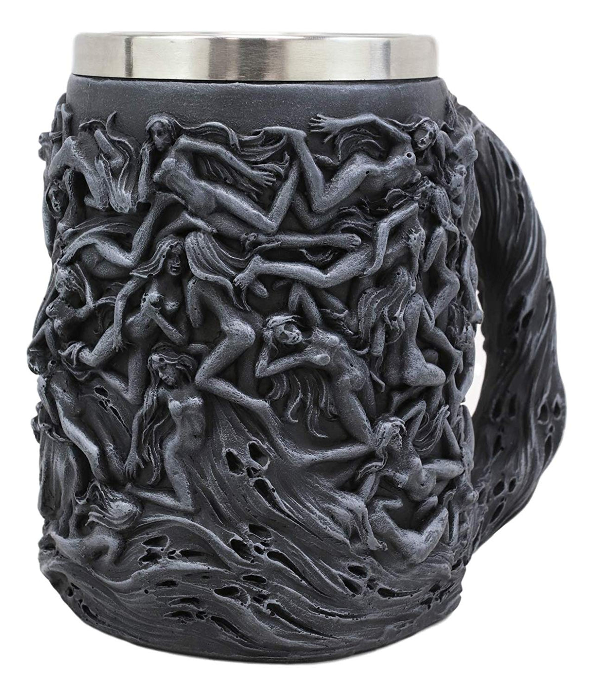Ebros Large Gothic Ossuary Sexy Nude Erotica Tantric Voodoo Tattoo Morphing Female Bodies Coffee Mug Drinking Cup Tankard