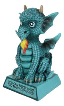 Turquoise Koan Cartoon Dragon Figurine You Can Never Have Too Many Dragons!