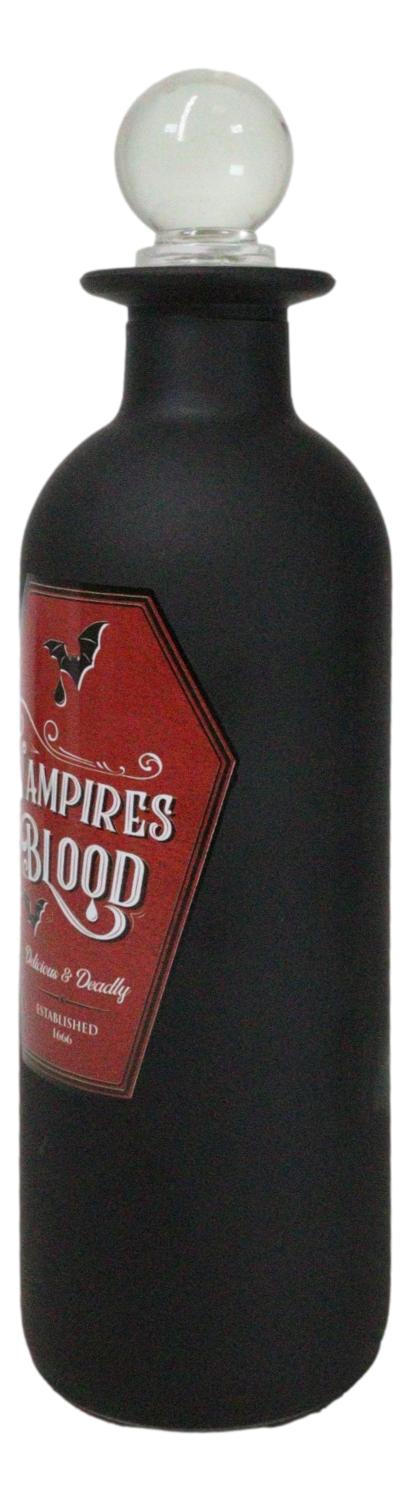 Vampires Blood Witchcraft Apothecary Wicca Decorative Glass Potion Bottle