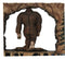 Rustic Forest Sasquatch Big Foot By Pine Trees Entering Man Cave Wall Decor